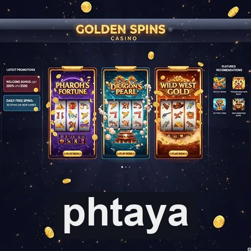 A vibrant mobile gaming experience showcasing PHTAYA's VIP services and casino offerings - phtaya